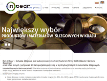 Tablet Screenshot of inbear.pl